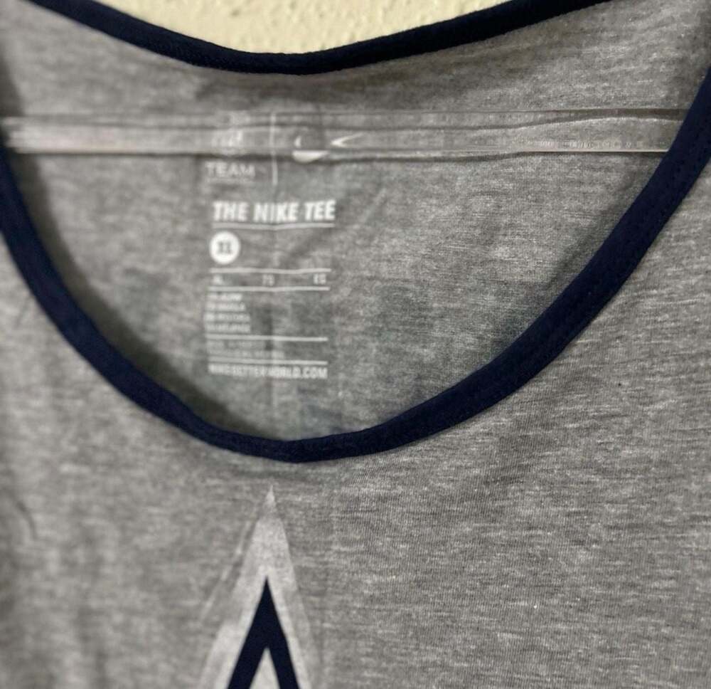 Nike Dallas Cowboys Women's Star Graphic Tank Top Grey Size XL - Picture 4 of 5